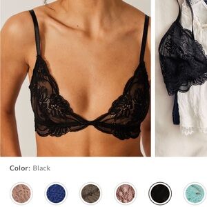 Black Free People XS Bralette NWT